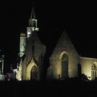 Argoat Cathedral at night