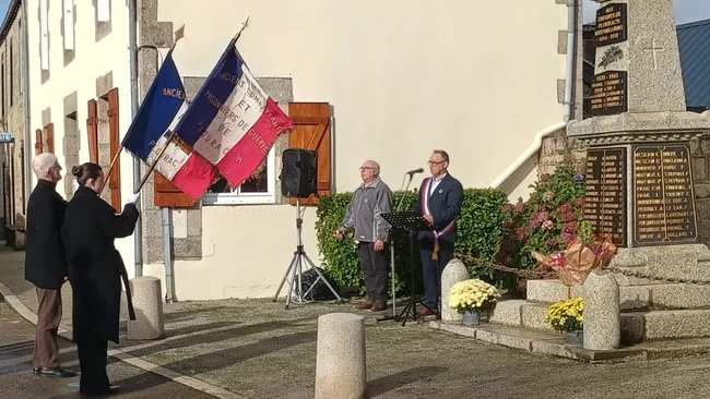 Commémoration du 11 novembre à Plourac'h - Mémoire et Paix