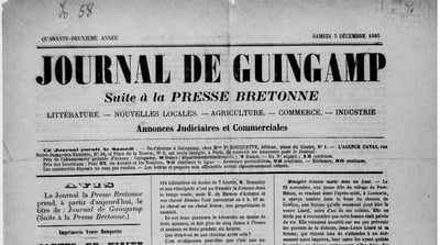 Le Journal de Guingamp 1885