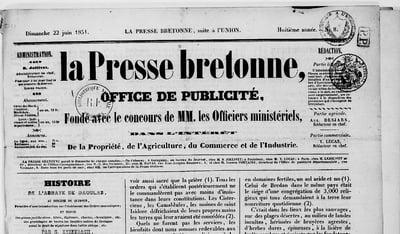 La Presse Bretonne 1851